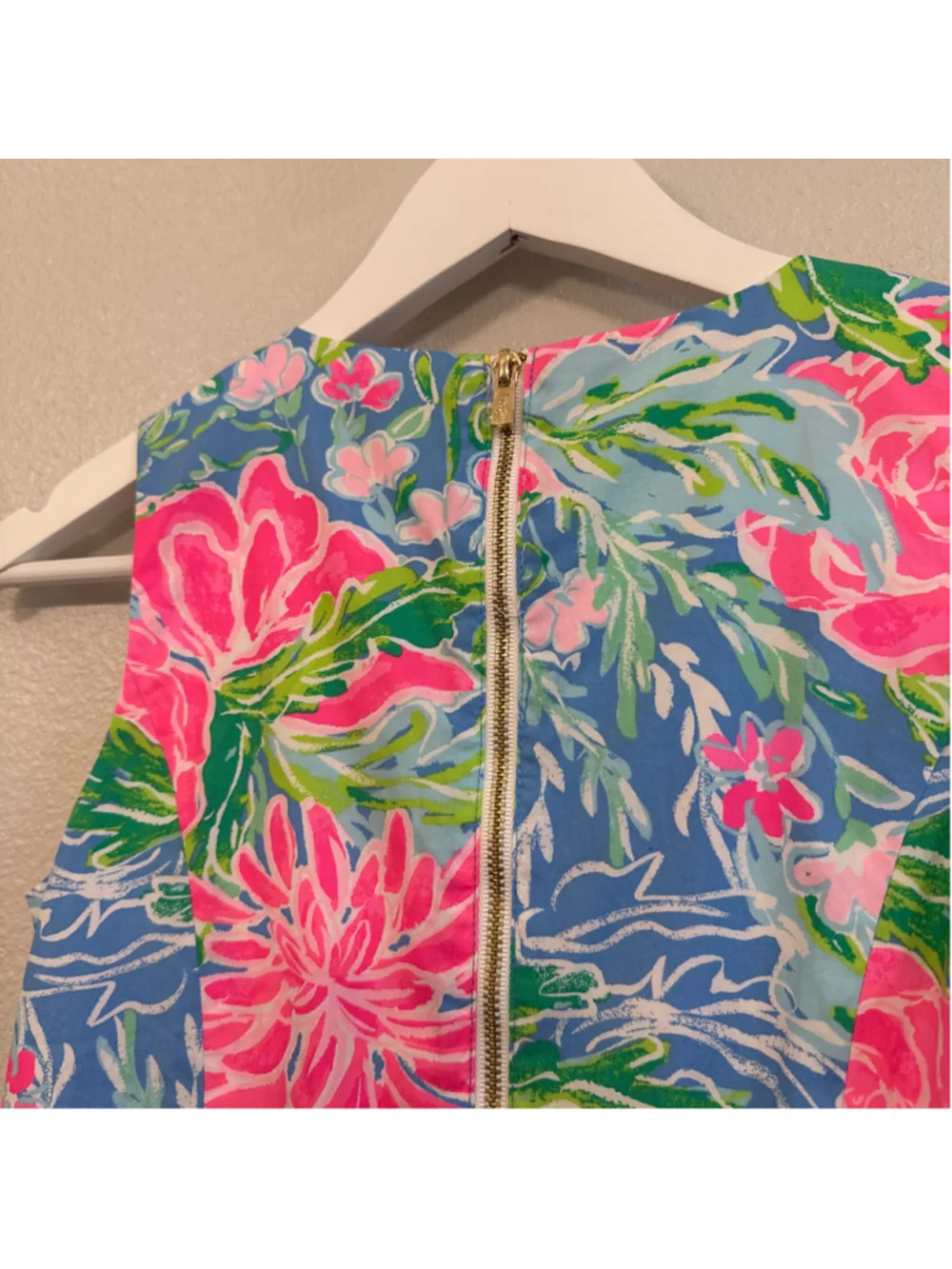 Lilly Pulitzer Girls Annalee Fit Flare Dress Bunny Business Pineapple Size 12